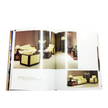 Hard Cover Customized Printed Catalog for Furniture